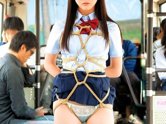 【SM】制服美少女に亀甲縛りをキメたエロ画像×２０